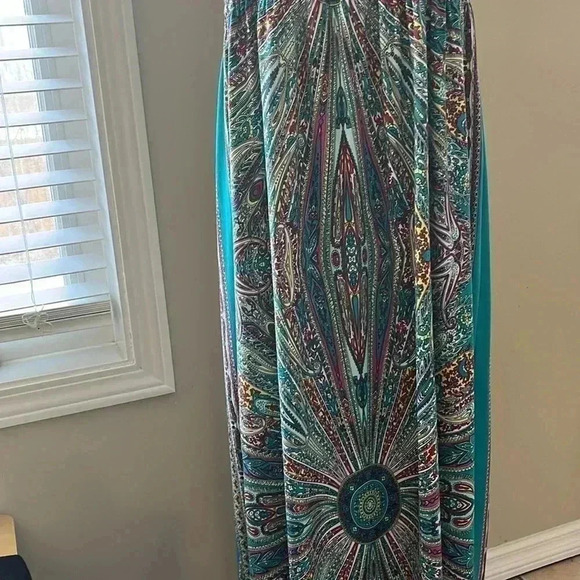 [s-L]India Boutique Tube Top sundress Fit ‘n Flare A-line  Maxi dress - Picture 4 of 8
